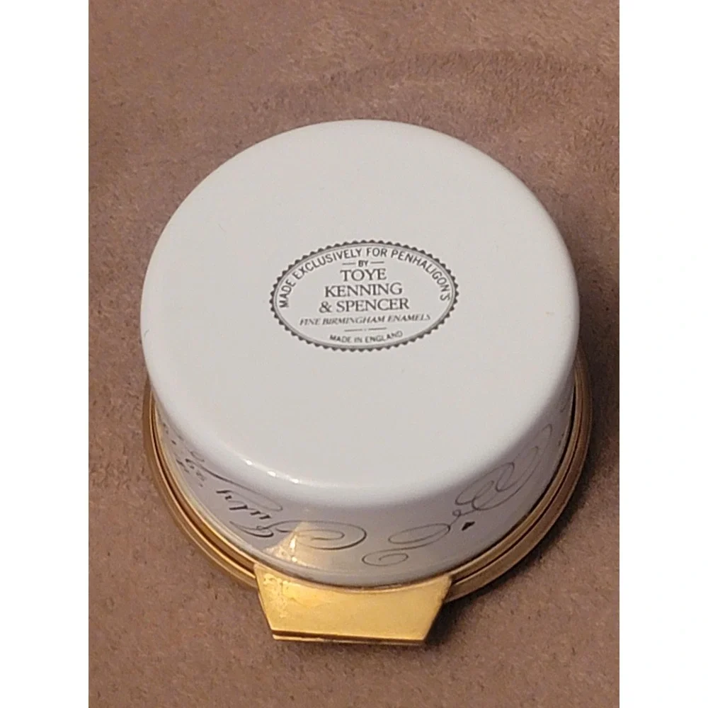 Toye, Kenning & Spencer Made for Penhaligon's Royal Marriage Enamel Trinket Box